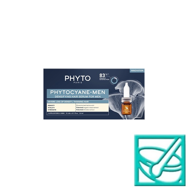 PHYTOCYANE tretman protiv progresivnog ispadanja kose M 12x3,5ml